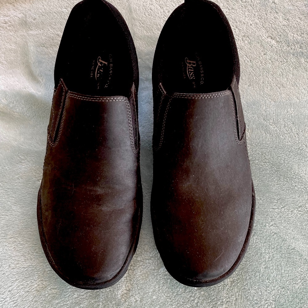 G.H. Bass Garfield Men's Black Slip-On Shoes